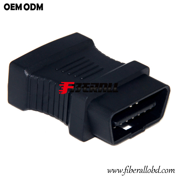 Formowany adapter OBD na DB15P do diagnostyki samochodowej