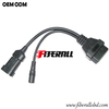 Kabel diagnostyczny OBD2 FIAT 3Pin z przewodem DC