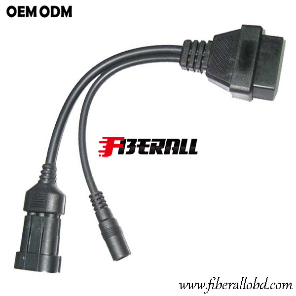 Kabel diagnostyczny OBD2 FIAT 3Pin z przewodem DC