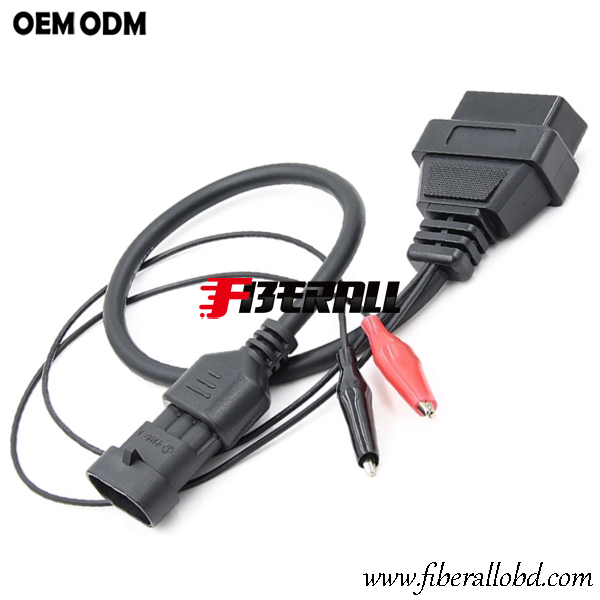 Kabel diagnostyczny OBD żeński do samochodu FIAT 3Pin